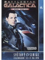 Battlestar Galactica 1. séria disk 5 DVD