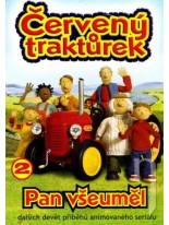 Červený traktůrek Pan všeuměl DVD